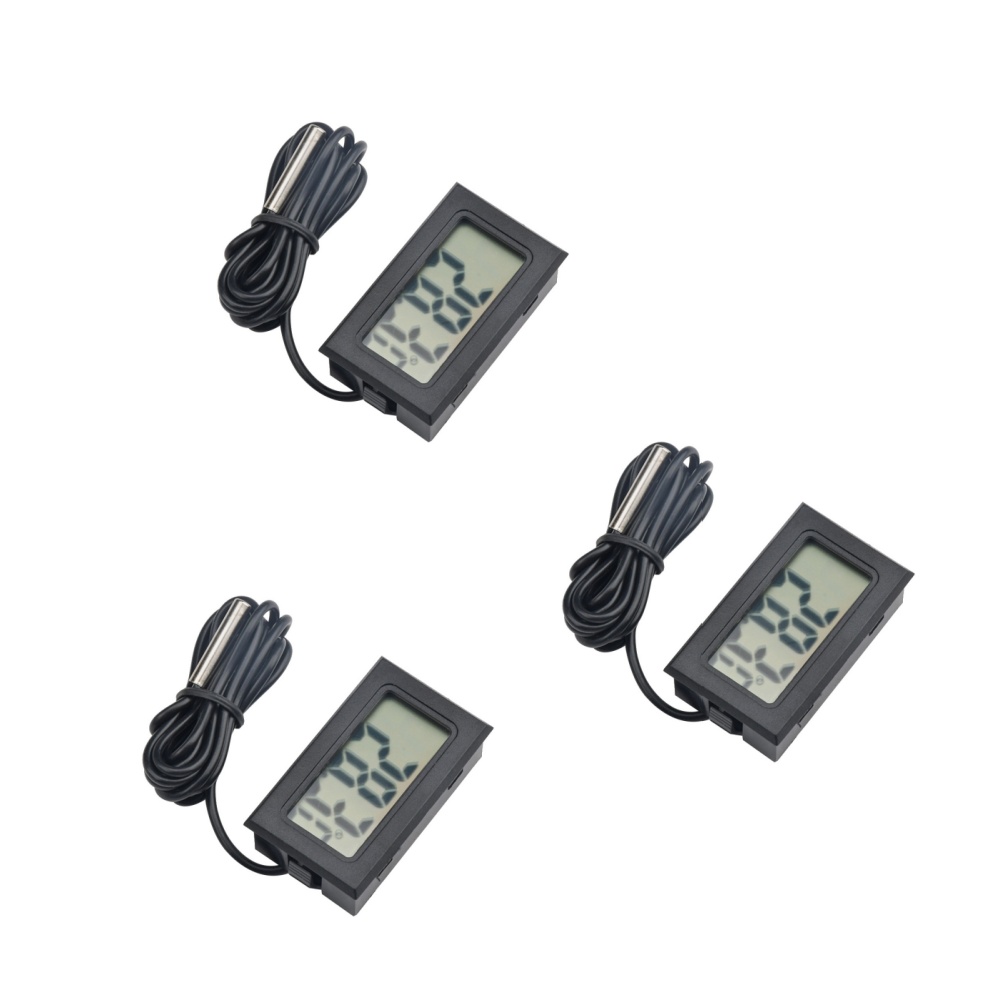 Mini LCD Digital Thermometer F - огляд і ціна Battery Monitor Coulometer