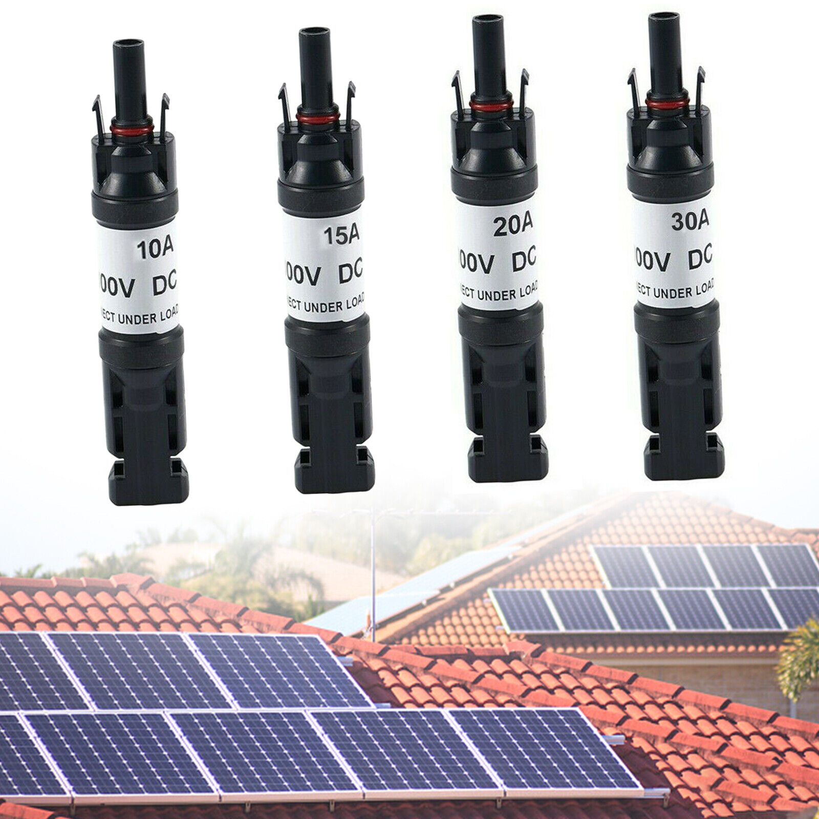 3pcs 10A 15A 20A 30A Photovolt - огляд і ціна Solar Cable Mc4 Connector