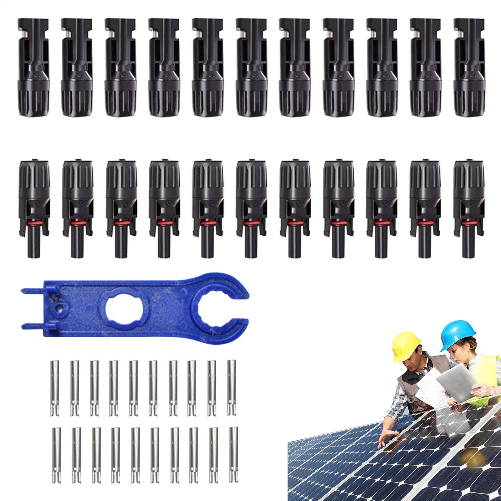 10Pair MC4 Photovoltaic Solar  - огляд і ціна Solar Cable Mc4 Connector