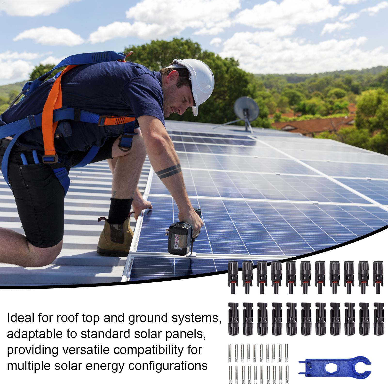 10Pair MC4 Photovoltaic Solar  - огляд і ціна Solar Cable Mc4 Connector