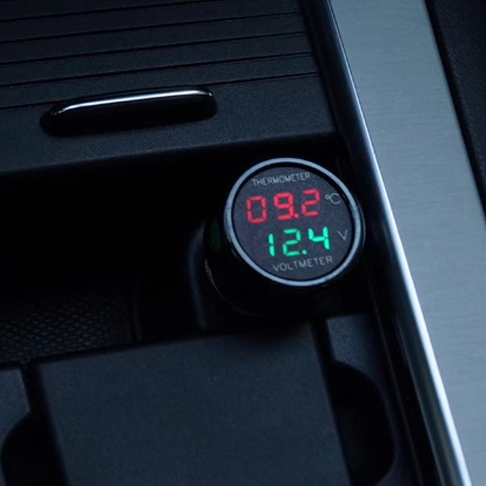 12V 24V Digital DC Voltage Car - огляд і ціна Battery Monitor Coulometer