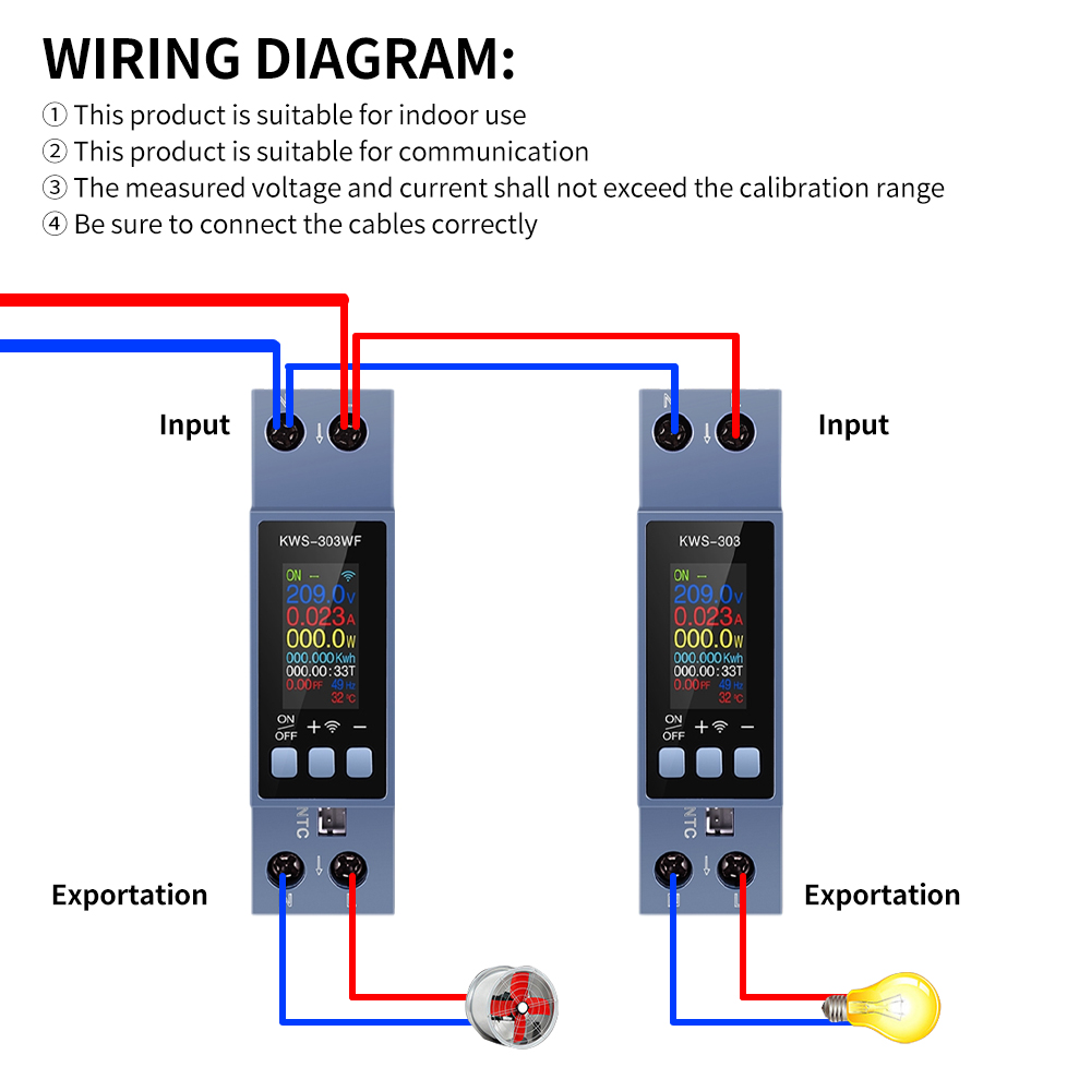 KWS-303 Tuya WiFi Power Meter  - огляд і ціна Battery Monitor Coulometer