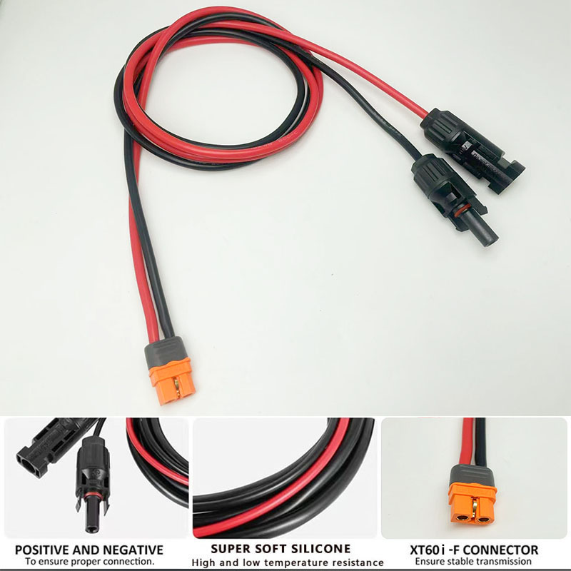 Solar to XT60i-F Cable 12AWG S - огляд і ціна Solar Cable Mc4 Connector