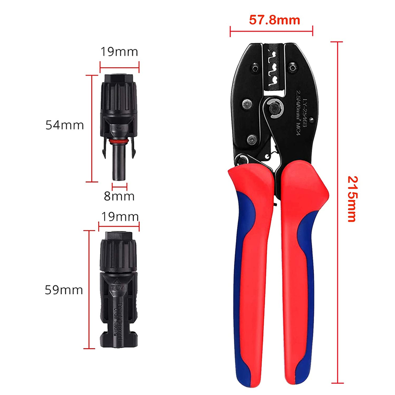 Solar Crimping Pliers Tools Ki - огляд і ціна Solar Cable Mc4 Connector