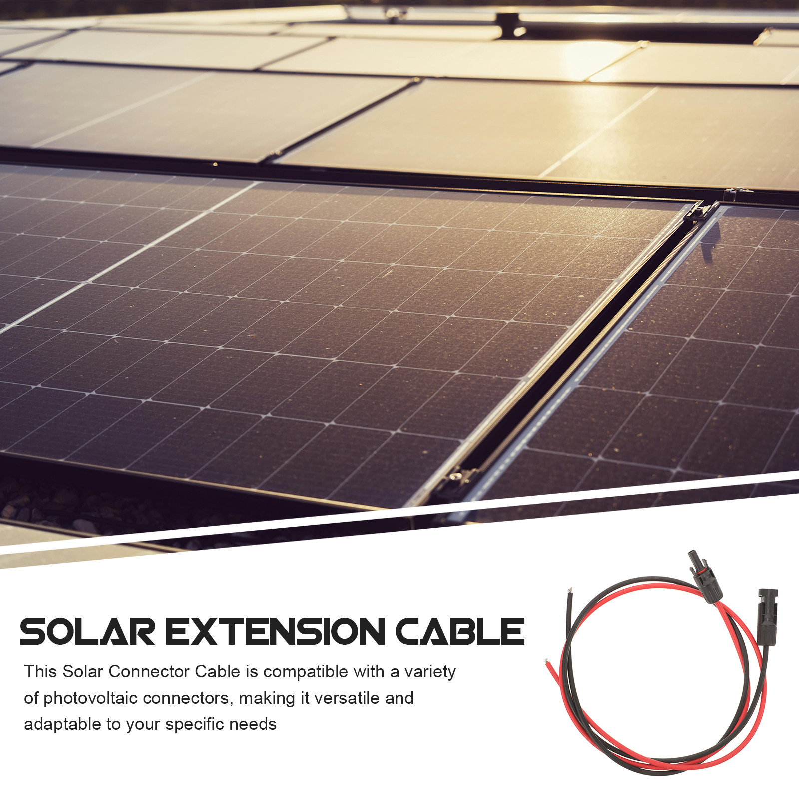 2Pcs Solar Connector Cable Com - огляд і ціна Solar Cable Mc4 Connector