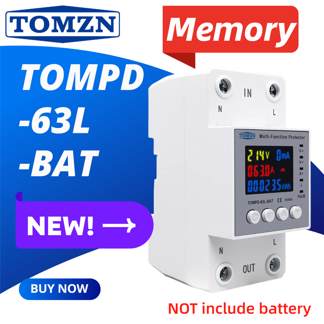 TOMZN 63A Voltage Protector Ba - огляд і ціна Battery Monitor Coulometer